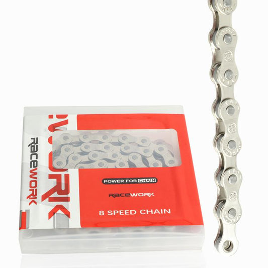 RACEWORK 136-section EPT Anti-rust Electric Bicycle Chain Power-assisted Bicycle Chain, Spec: 8-speed - Bicycle Chains & Rounds by RACEWORK | Online Shopping UK | buy2fix