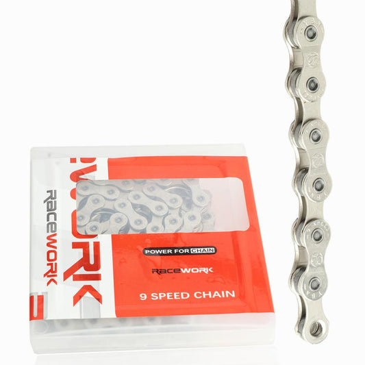 RACEWORK 136-section EPT Anti-rust Electric Bicycle Chain Power-assisted Bicycle Chain, Spec: 9-speed - Bicycle Chains & Rounds by RACEWORK | Online Shopping UK | buy2fix