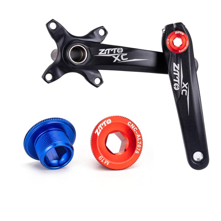 2pcs ZTTO Bicycle Aluminum Alloy Crank Cover Mountain Bike Crank Screws, Style: M18 Red - Screws by ZTTO | Online Shopping UK | buy2fix