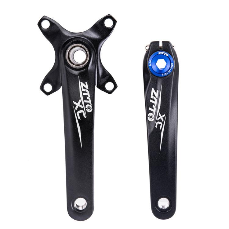 2pcs ZTTO Bicycle Aluminum Alloy Crank Cover Mountain Bike Crank Screws, Style: M18 Black - Screws by ZTTO | Online Shopping UK | buy2fix