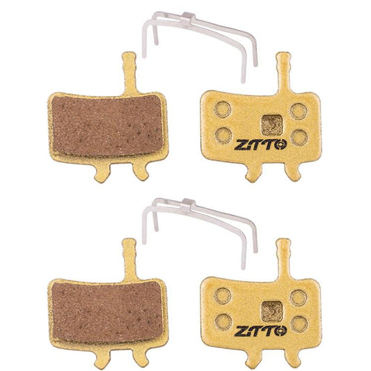 2pairs ZTTO Mountain Bike Full Metal Copper Base Lining Oil Disc Block Brake Pad, Model: MJ-02A - Bicycle Brake Parts by ZTTO | Online Shopping UK | buy2fix