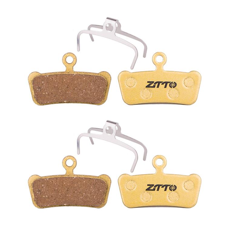 2pairs ZTTO Mountain Bike Full Metal Copper Base Lining Oil Disc Block Brake Pad, Model: MJ-02F - Bicycle Brake Parts by ZTTO | Online Shopping UK | buy2fix