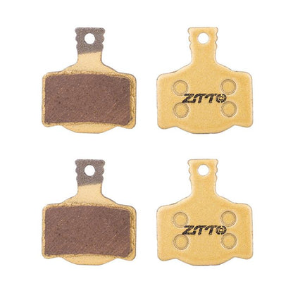 2pairs ZTTO Mountain Bike Full Metal Copper Base Lining Oil Disc Block Brake Pad, Model: MJ-03F - Bicycle Brake Parts by ZTTO | Online Shopping UK | buy2fix