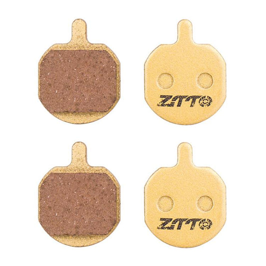 2pairs ZTTO Mountain Bike Full Metal Copper Base Lining Oil Disc Block Brake Pad, Model: MJ-04B - Bicycle Brake Parts by ZTTO | Online Shopping UK | buy2fix