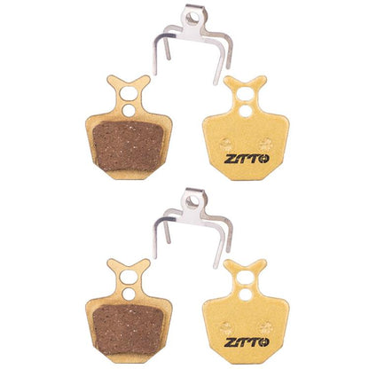 2pairs ZTTO Mountain Bike Full Metal Copper Base Lining Oil Disc Block Brake Pad, Model: MJ-05B - Bicycle Brake Parts by ZTTO | Online Shopping UK | buy2fix