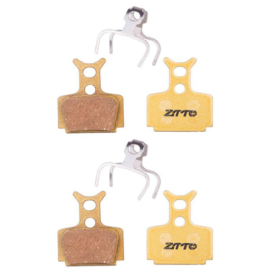 2pairs ZTTO Mountain Bike Full Metal Copper Base Lining Oil Disc Block Brake Pad, Model: MJ-05C - Bicycle Brake Parts by ZTTO | Online Shopping UK | buy2fix