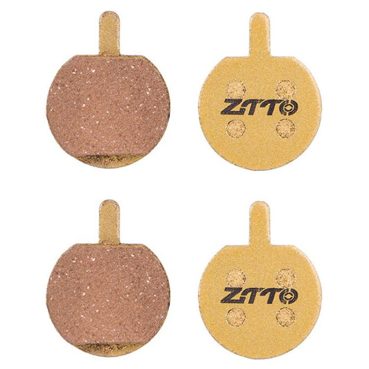 2pairs ZTTO Mountain Bike Full Metal Copper Base Lining Oil Disc Block Brake Pad, Model: MJ-11A - Bicycle Brake Parts by ZTTO | Online Shopping UK | buy2fix
