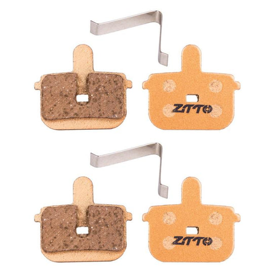 2pairs ZTTO Mountain Bike Full Metal Copper Base Lining Oil Disc Block Brake Pad, Model: MJ-11E - Bicycle Brake Parts by ZTTO | Online Shopping UK | buy2fix