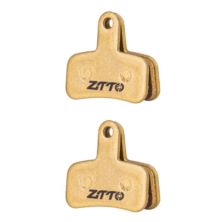 2pairs ZTTO Mountain Bike Full Metal Copper Base Lining Oil Disc Block Brake Pad, Model: MJ-11H - Bicycle Brake Parts by ZTTO | Online Shopping UK | buy2fix