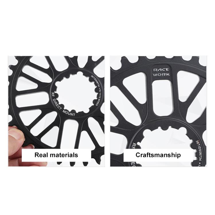 RACEWORK RK7788 Mountain Bike Direct Mount Chainwheel Road Bike Chainring, Spec: ROAD 40T - Bicycle Chains & Rounds by RACEWORK | Online Shopping UK | buy2fix
