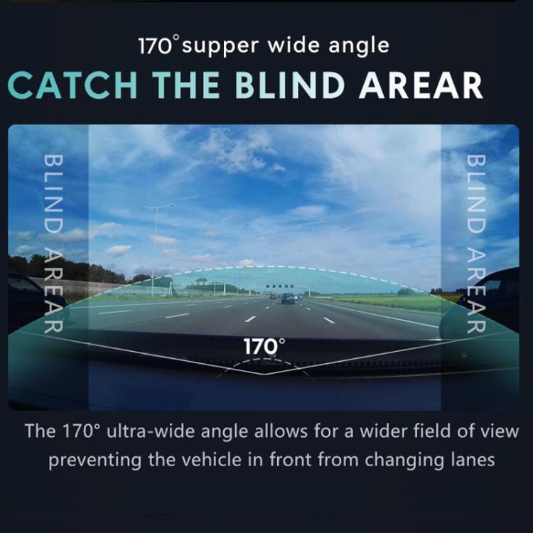 Anytek T2 PRO 3.0 Inch 2K HD Night Vision Recorder Hidden Car Camera Front And Rear Dual Recording(Without Memory) - Car DVRs by Anytek | Online Shopping UK | buy2fix