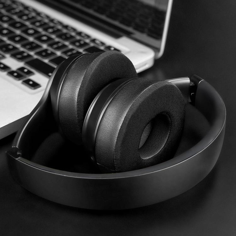 For Beats Solo3 / Solo2 Headphones Ear Pads Sponge Cover, Spec: Wired Gray - Earmuff & Pad by buy2fix | Online Shopping UK | buy2fix