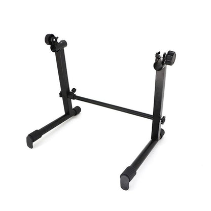 Electronic Piano Raised Stand Piano Keyboard Universal Double Layer Raised Stand Musical Instrument Accessories(Black) - Keyboard Accessories by buy2fix | Online Shopping UK | buy2fix