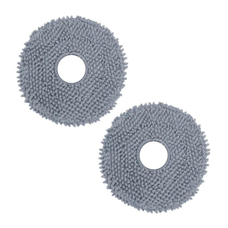 2pcs Rags For Roborock P10 Sweeping Robot Vacuum Cleaner Accessories Replacement Parts - For Roborock Accessories by buy2fix | Online Shopping UK | buy2fix