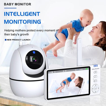 5 inch 1080P HD Baby Watcher Baby Monitor Camera EU Plug - Baby Monitor by buy2fix | Online Shopping UK | buy2fix