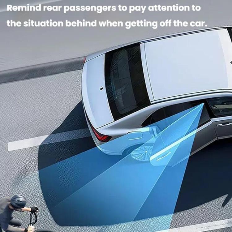 Car Reversing Blind Spot Auxiliary Ultra-clear Reflective Rearview Mirror, Color: Silver - Convex Mirror & Accessories by buy2fix | Online Shopping UK | buy2fix