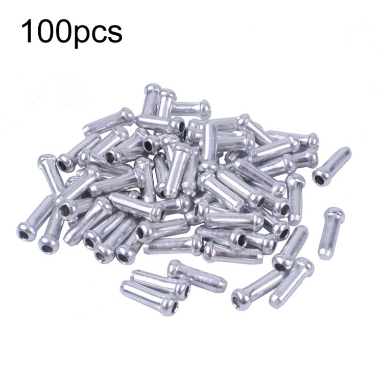 100pcs ZTTO Aluminum Bicycle Brake Shifter Bobbin Caps Mountain Bike Cable Tail Cap - Bicycle Brake Parts by ZTTO | Online Shopping UK | buy2fix
