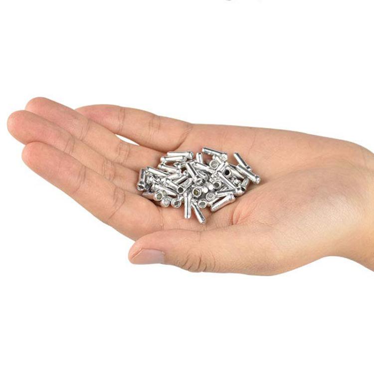 100pcs ZTTO Aluminum Bicycle Brake Shifter Bobbin Caps Mountain Bike Cable Tail Cap - Bicycle Brake Parts by ZTTO | Online Shopping UK | buy2fix