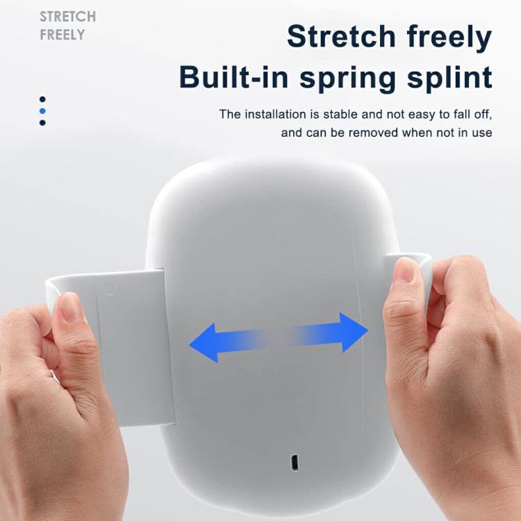 Car Passenger Sun Visor LED Light Makeup Mirror(White) - Interior Mirrors by buy2fix | Online Shopping UK | buy2fix