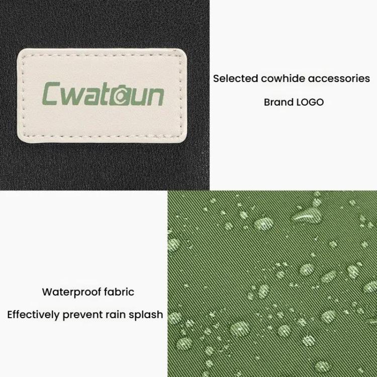 Cwatcun D99 Large Shoulder Camera Bag Multi-functional Casual Color Clash Lightweight Storage Bag - Strap Satchel by Cwatcun | Online Shopping UK | buy2fix