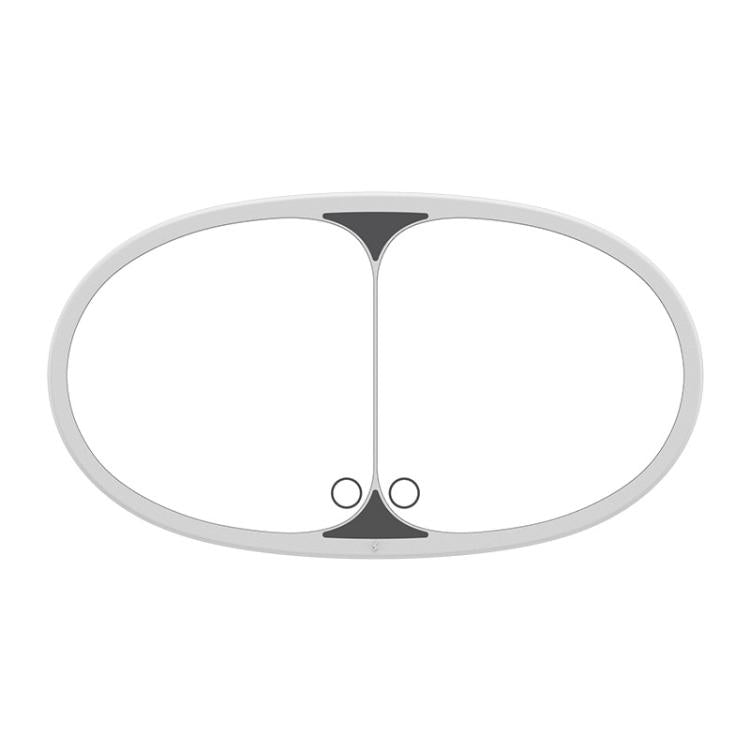 Car Sun Visor LED Touch Light Magnifying Makeup Mirror(White) - Interior Mirrors by buy2fix | Online Shopping UK | buy2fix