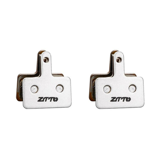 2pairs ZTTO Bicycle Metal Sintered Cable Mountain Road Bike Electrical Scooter Disc Brake Linings, Style: 01B - Bicycle Brake Parts by ZTTO | Online Shopping UK | buy2fix