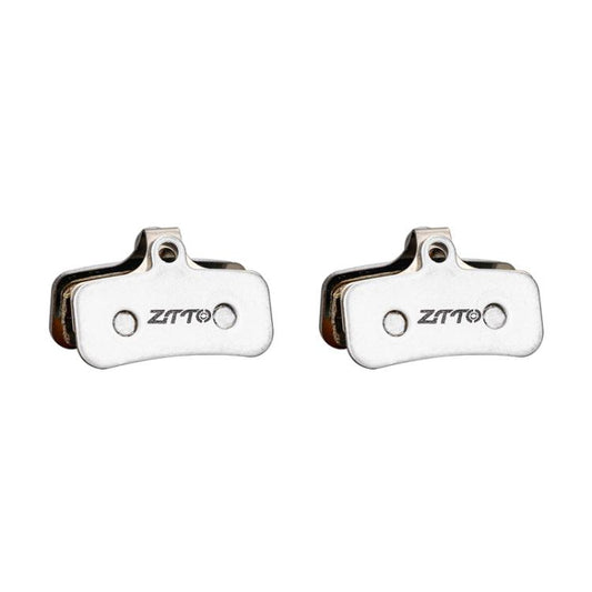 2pairs ZTTO Bicycle Metal Sintered Cable Mountain Road Bike Electrical Scooter Disc Brake Linings, Style: 01E - Bicycle Brake Parts by ZTTO | Online Shopping UK | buy2fix