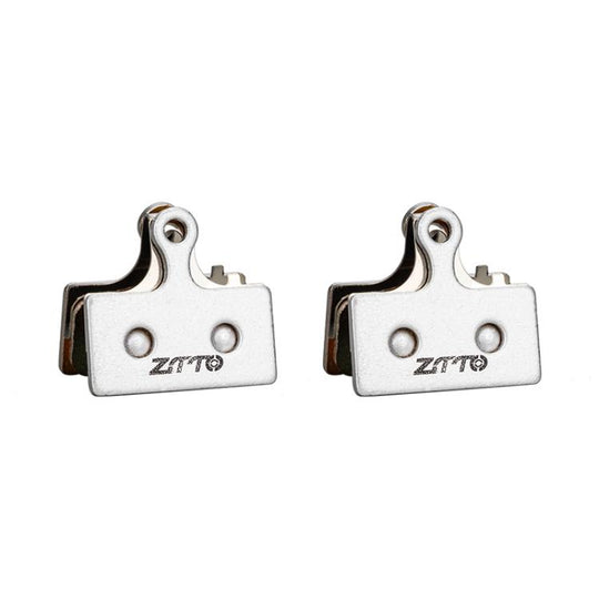 2pairs ZTTO Bicycle Metal Sintered Cable Mountain Road Bike Electrical Scooter Disc Brake Linings, Style: 01F