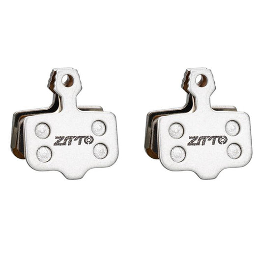 2pairs ZTTO Bicycle Metal Sintered Cable Mountain Road Bike Electrical Scooter Disc Brake Linings, Style: 02D - Bicycle Brake Parts by ZTTO | Online Shopping UK | buy2fix