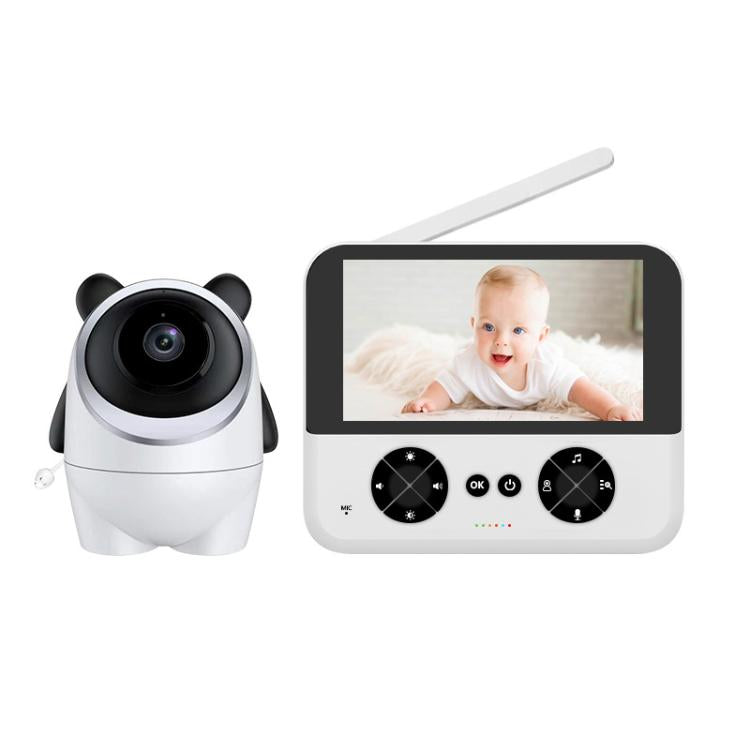 4.3 Inch IPS HD Display 720P Baby Monitor UK Plug - Baby Monitor by buy2fix | Online Shopping UK | buy2fix
