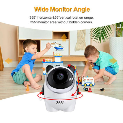 4.3 Inch IPS HD Display 720P Baby Monitor UK Plug - Baby Monitor by buy2fix | Online Shopping UK | buy2fix