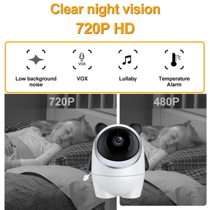 4.3 Inch IPS HD Display 720P Baby Monitor AU Plug - Baby Monitor by buy2fix | Online Shopping UK | buy2fix