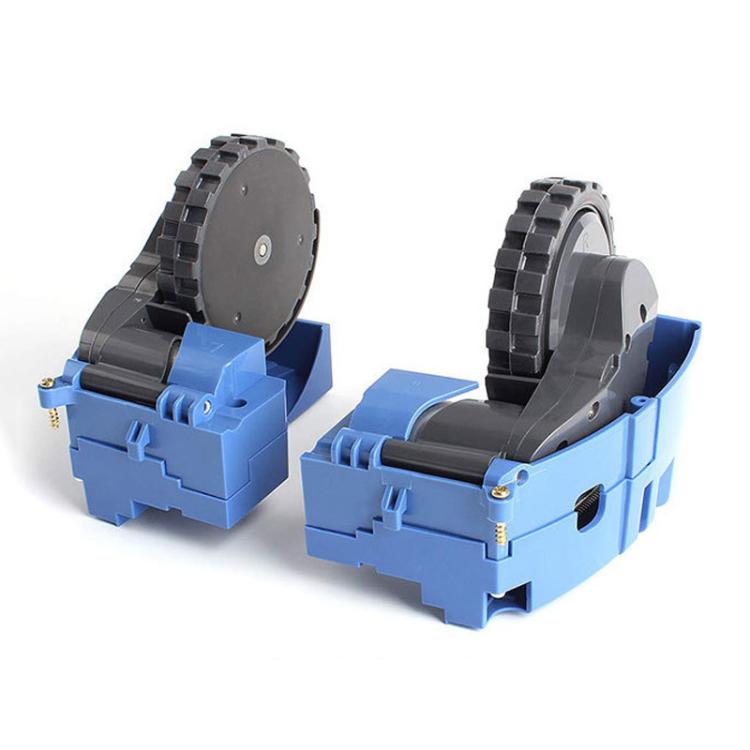 For IRobot Roomba 5/6/7/8/9 Series Walking Wheels Vacuum Cleaner Accessories Left+Right Wheel-Blue - For iRobot Accessories by buy2fix | Online Shopping UK | buy2fix