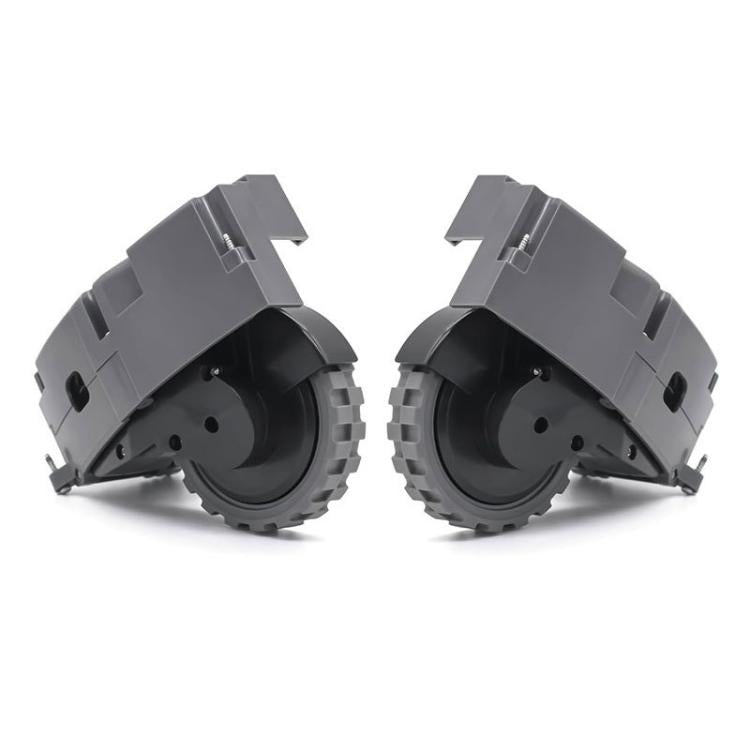 For IRobot Roomba 5/6/7/8/9 Series Walking Wheels Vacuum Cleaner Accessories Left+Right Wheel-Black - For iRobot Accessories by buy2fix | Online Shopping UK | buy2fix