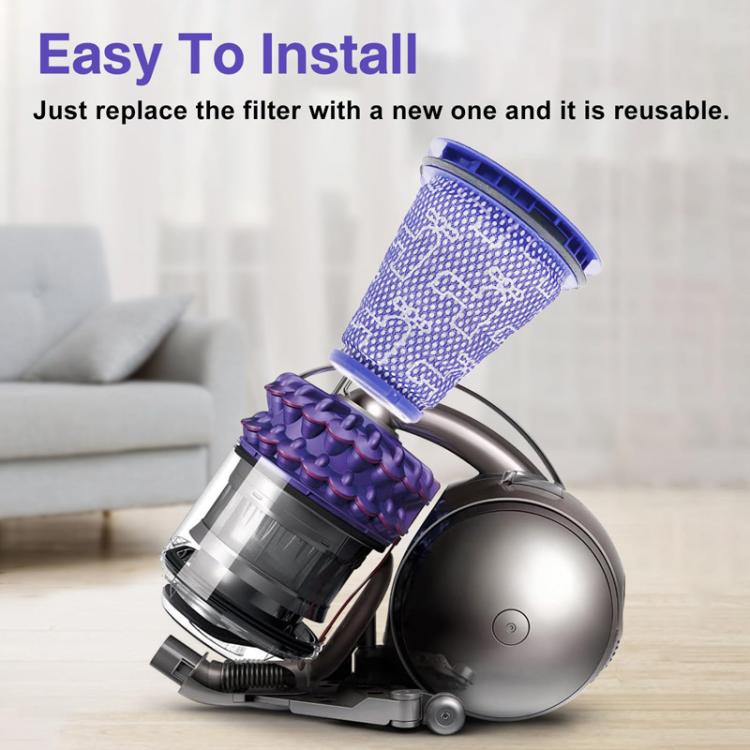 Vacuum Cleaner Pre-Filter HEPA Filter Replacement For Dyson CY18 / CY22 / CY23 / CY24 / CY25 / DY75 / DY77 / DY78(Purple) - For Dyson Accessories by buy2fix | Online Shopping UK | buy2fix