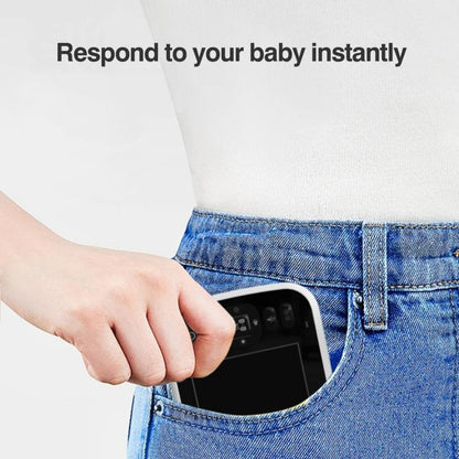 5 inch LCD Screen Auto Night Vision Baby Monitor EU Plug - Baby Monitor by buy2fix | Online Shopping UK | buy2fix