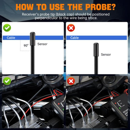 VDIAGTOOL 6-42V Automotive Circuit Tester(V210) - Electronic Test by VDIAGTOOL | Online Shopping UK | buy2fix