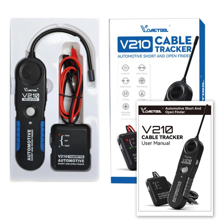 VDIAGTOOL 6-42V Automotive Circuit Tester(V210) - Electronic Test by VDIAGTOOL | Online Shopping UK | buy2fix