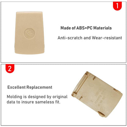 52207319686 For BMW F30 F31 3-Series Rear Child Seat Safety Anchor Cover(Beige) - Others by buy2fix | Online Shopping UK | buy2fix