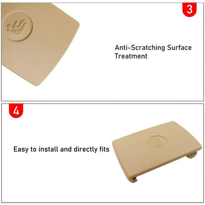 52207319686 For BMW F30 F31 3-Series Rear Child Seat Safety Anchor Cover(Beige) - Others by buy2fix | Online Shopping UK | buy2fix
