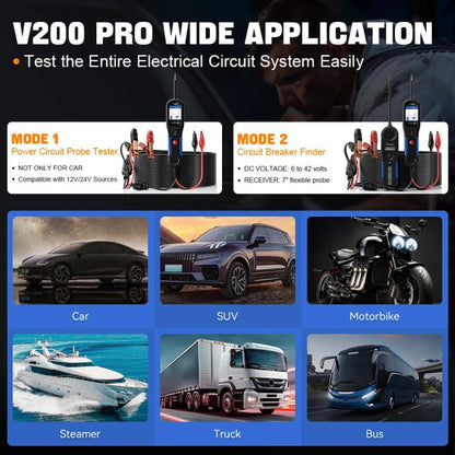 VDIAGTOOL Automobile Circuit Fault Detector Repair Tool - Electronic Test by VDIAGTOOL | Online Shopping UK | buy2fix