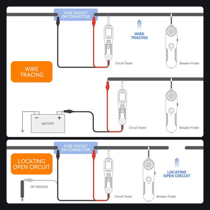 VDIAGTOOL Automobile Circuit Fault Detector Repair Tool - Electronic Test by VDIAGTOOL | Online Shopping UK | buy2fix