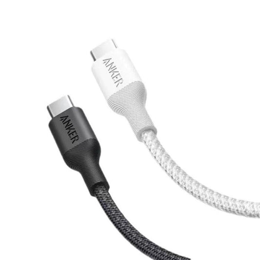ANKER 240W Dual Type-C Port Eco-Fast Charging Data Cable, Color: White 1.8m - USB-C & Type-C Cable by ANKER | Online Shopping UK | buy2fix