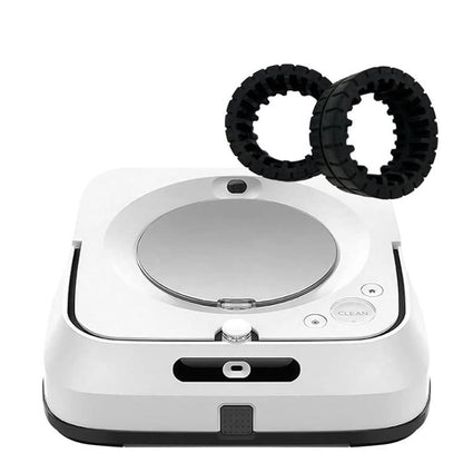 For IRobot Braava Jet M6 Sweeper Vacuum Cleaner Accessories, Style: 1pair Tires - For iRobot Accessories by buy2fix | Online Shopping UK | buy2fix