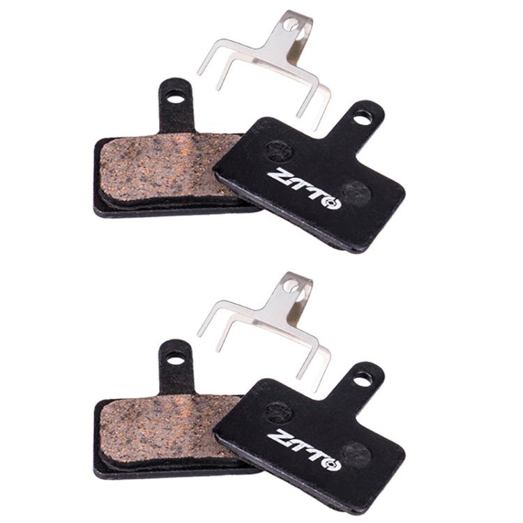2pairs ZTTO Bicycle Disc Braking Pads Mountain Bike Semi-Metallic Resin Brake Pads, Model: MS-01B - Bicycle Brake Parts by ZTTO | Online Shopping UK | buy2fix