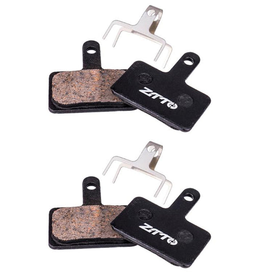 2pairs ZTTO Bicycle Disc Braking Pads Mountain Bike Semi-Metallic Resin Brake Pads, Model: MS-01B - Bicycle Brake Parts by ZTTO | Online Shopping UK | buy2fix