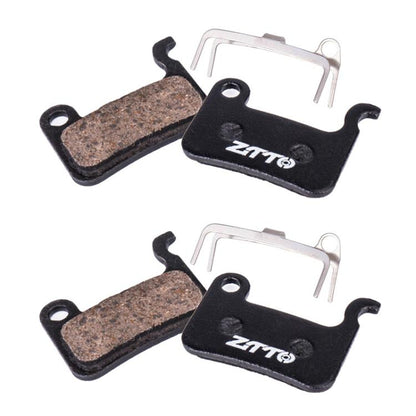 2pairs ZTTO Bicycle Disc Braking Pads Mountain Bike Semi-Metallic Resin Brake Pads, Model: MS-01D - Bicycle Brake Parts by ZTTO | Online Shopping UK | buy2fix