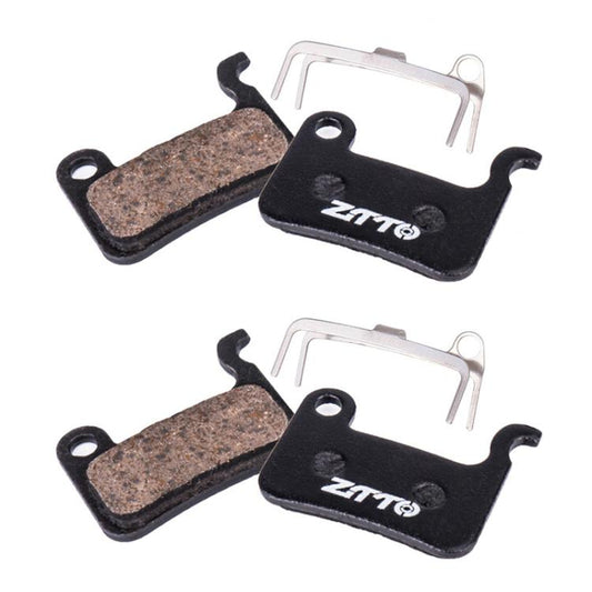 2pairs ZTTO Bicycle Disc Braking Pads Mountain Bike Semi-Metallic Resin Brake Pads, Model: MS-01D - Bicycle Brake Parts by ZTTO | Online Shopping UK | buy2fix