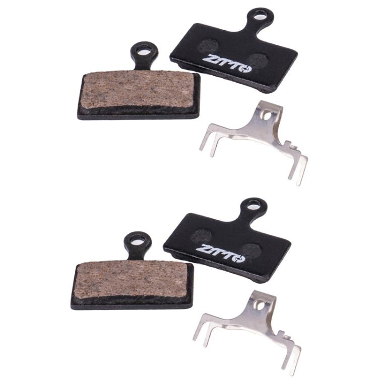 2pairs ZTTO Bicycle Disc Braking Pads Mountain Bike Semi-Metallic Resin Brake Pads, Model: MS-01F - Bicycle Brake Parts by ZTTO | Online Shopping UK | buy2fix