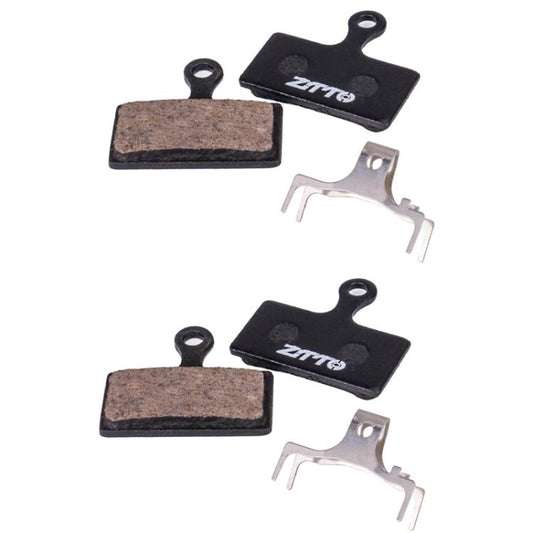 2pairs ZTTO Bicycle Disc Braking Pads Mountain Bike Semi-Metallic Resin Brake Pads, Model: MS-01F - Bicycle Brake Parts by ZTTO | Online Shopping UK | buy2fix